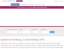 Tablet Screenshot of completelycroatia.co.uk